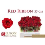 Red ribbon 35cm
